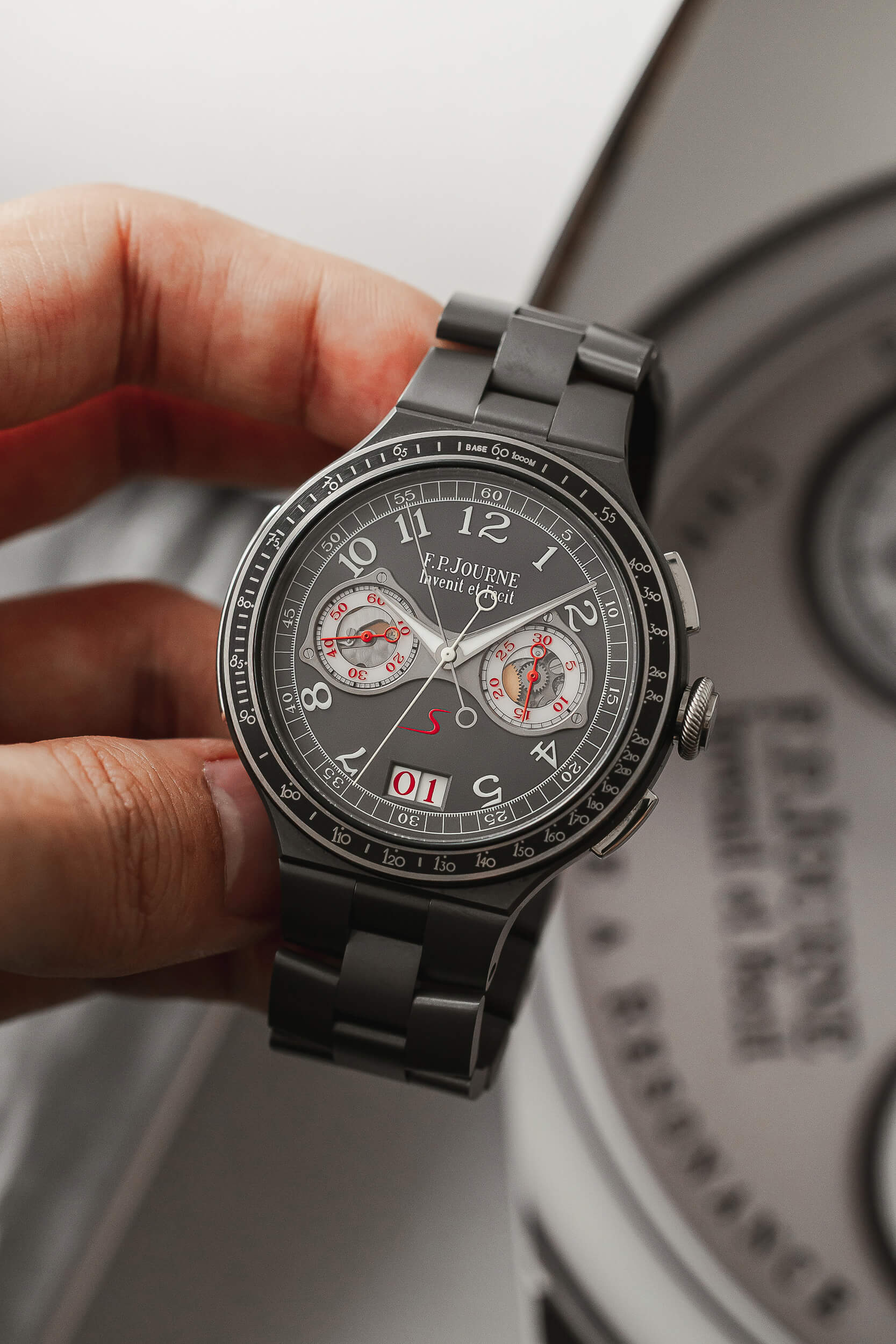 F.P. JOURNE BLACK TITANIUM SPLIT CHRONOGRAPHE MONOPOUSSOIR - Image 2