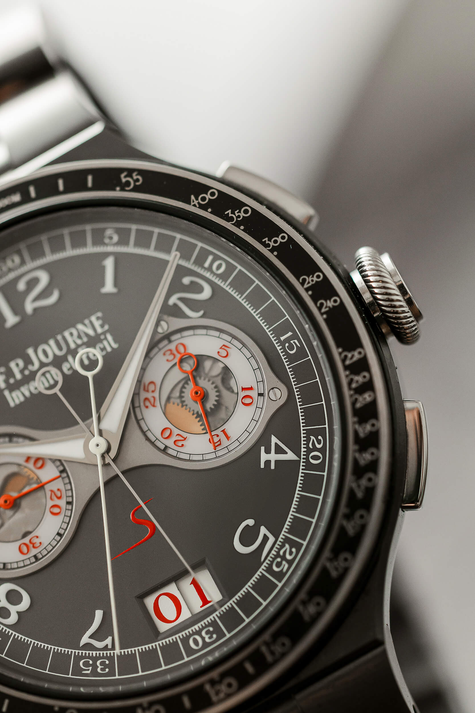 F.P. JOURNE BLACK TITANIUM SPLIT CHRONOGRAPHE MONOPOUSSOIR - Image 4