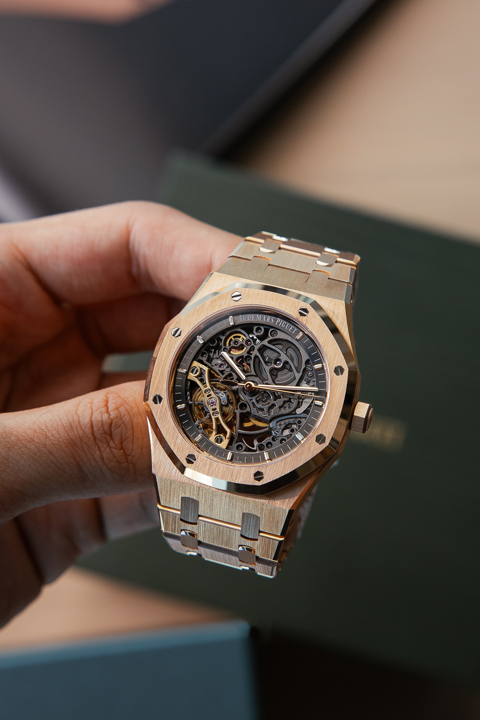 AUDEMARS PIGUET 15407OR NEW FULL SET - Image 5