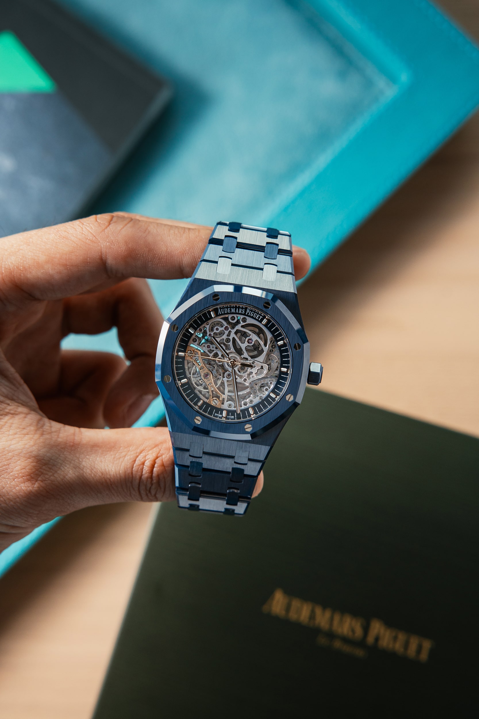 AUDEMARS PIGUET 15416CD NEW FULL SET - Image 2