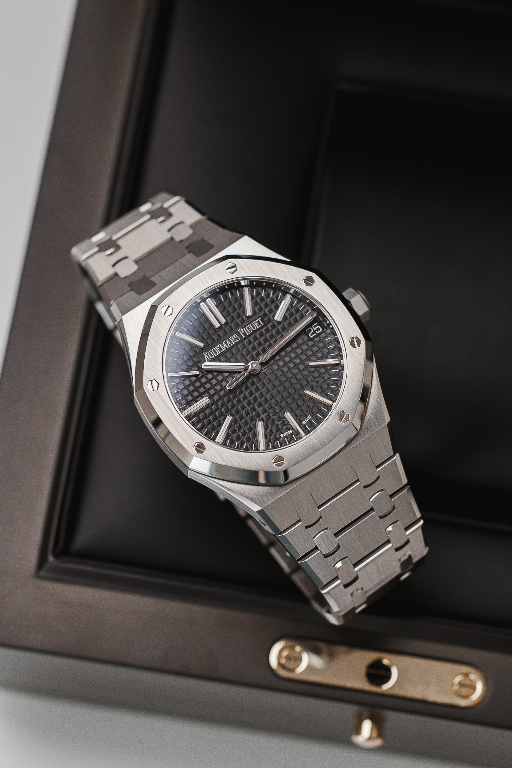 AUDEMARS PIGUET 15510ST BLACK NEW FULL SET - Image 6