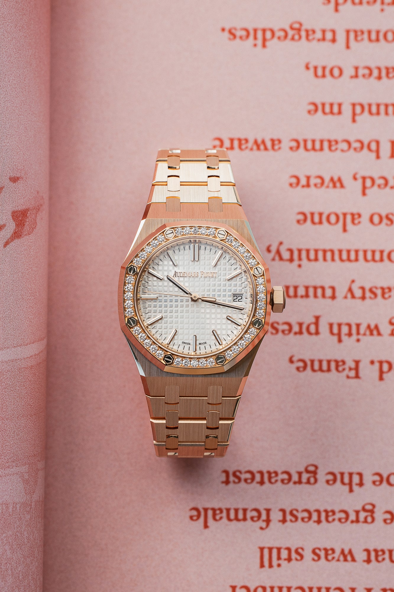 AUDEMARS PIGUET 15551OR WHITE NEW FULL SET