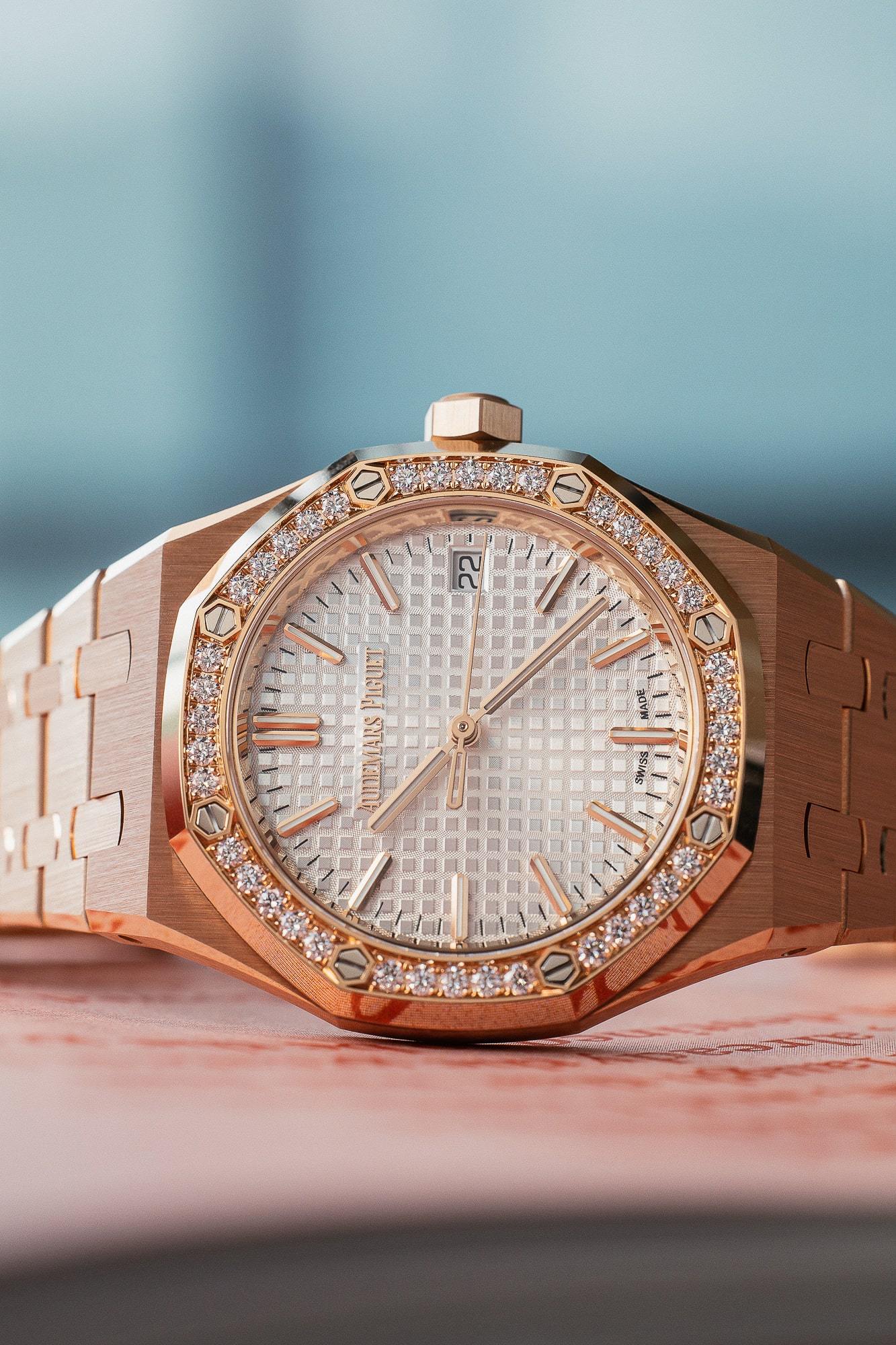 AUDEMARS PIGUET 15551OR WHITE NEW FULL SET - Image 9