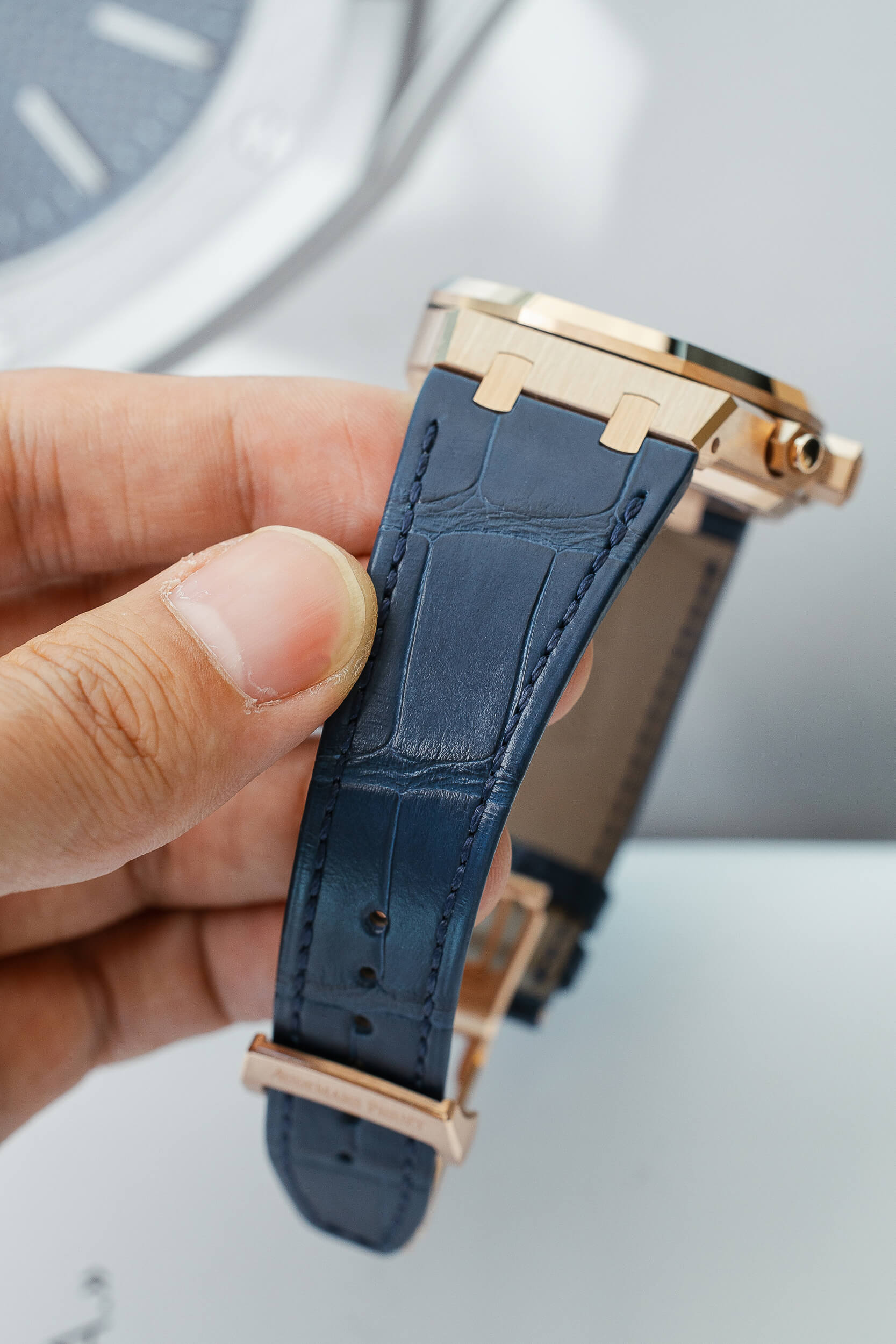 AUDEMARS PIGUET 26240OR BLUE STRAP NEW FULL SET - Image 5