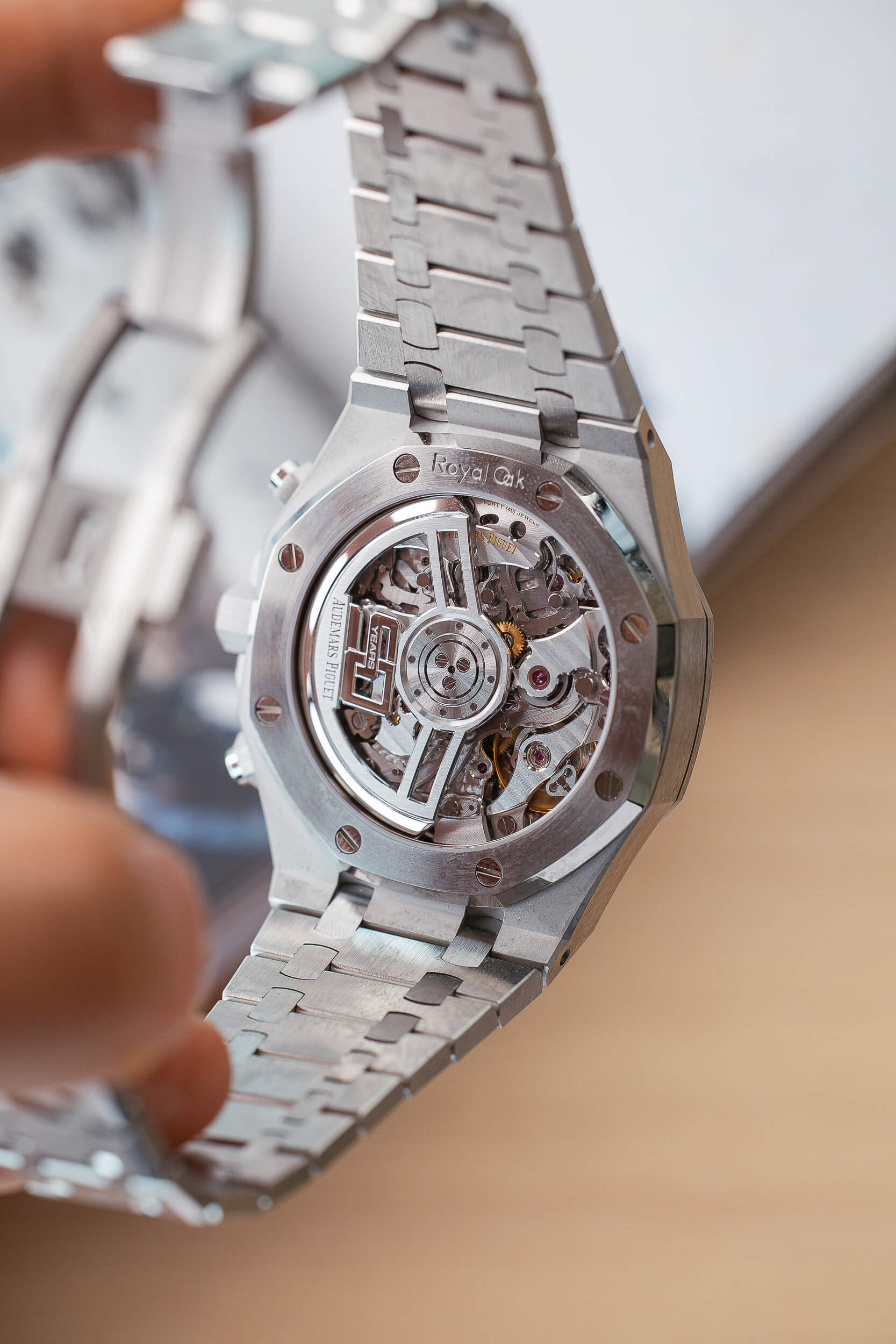 AUDEMARS PIGUET 26240ST BLUE NEW FULL SET - Image 7