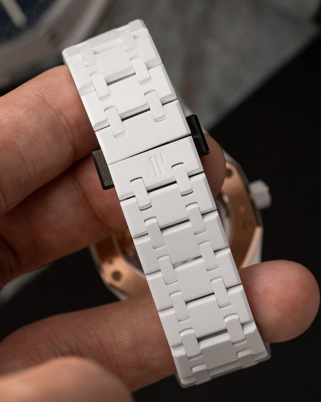 AUDEMARS PIGUET 77350BA WHITE NEW FULL SET - Image 5