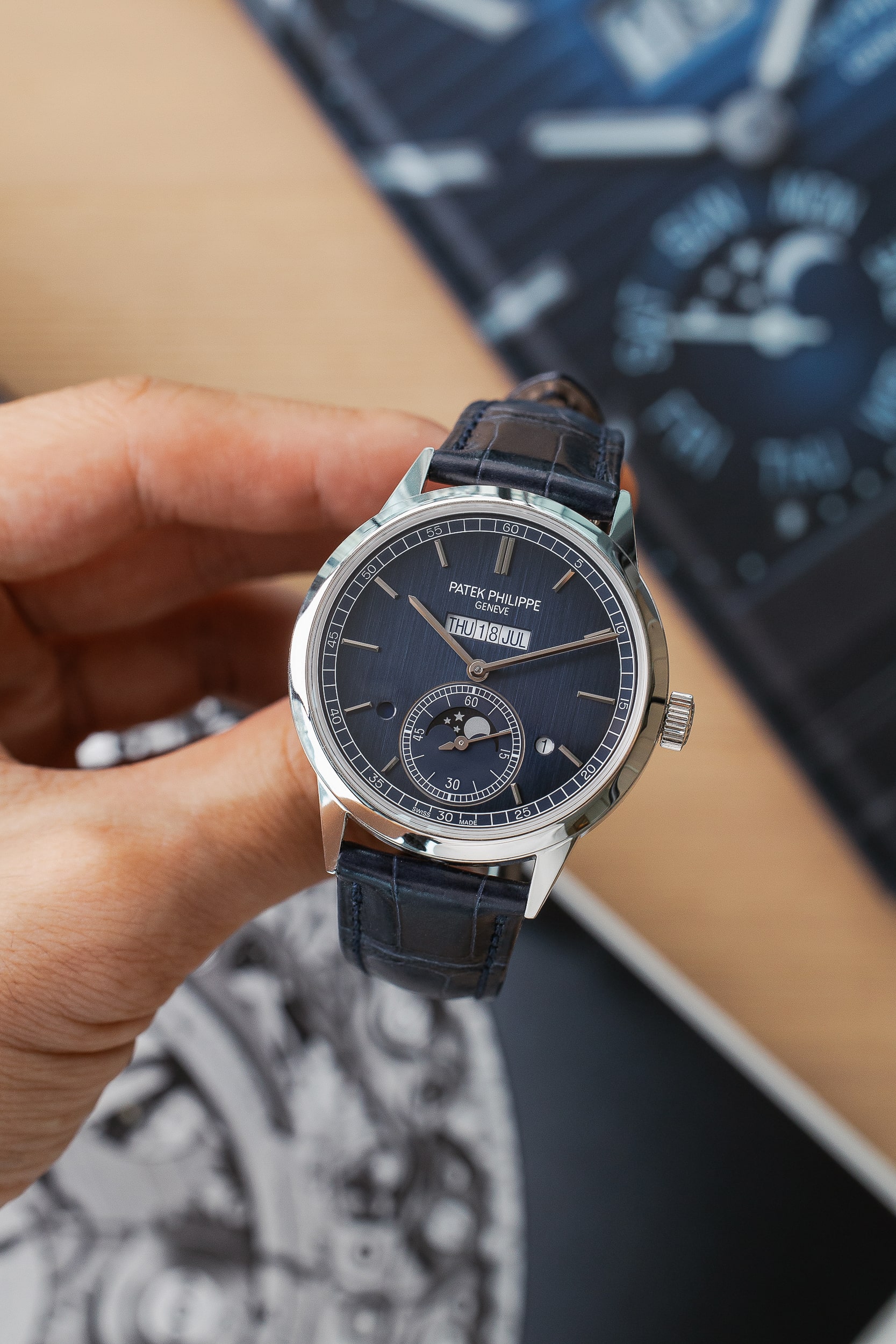 PATEK PHILIPPE 5236P BLUE NEW - Image 2