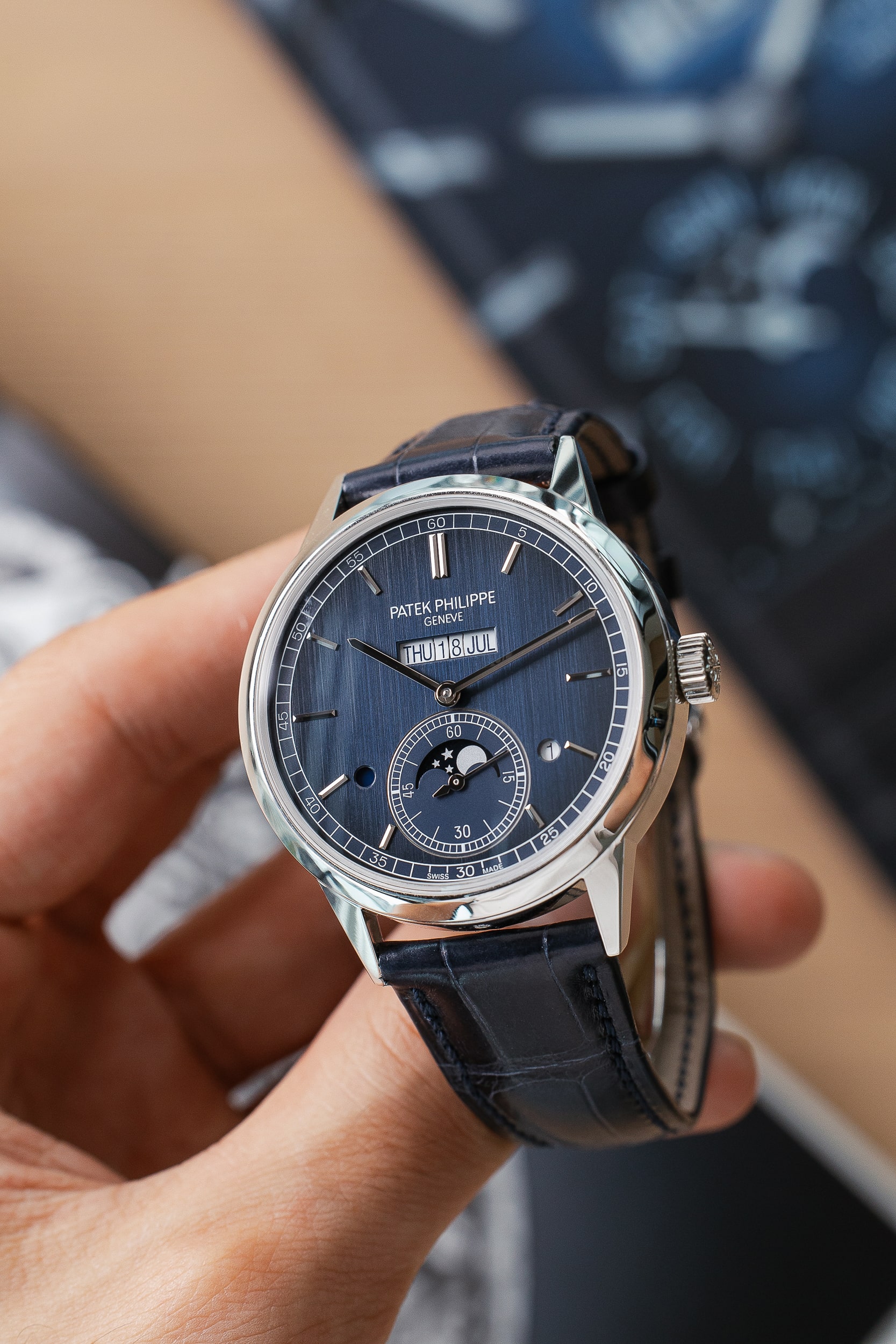 PATEK PHILIPPE 5236P BLUE NEW - Image 3