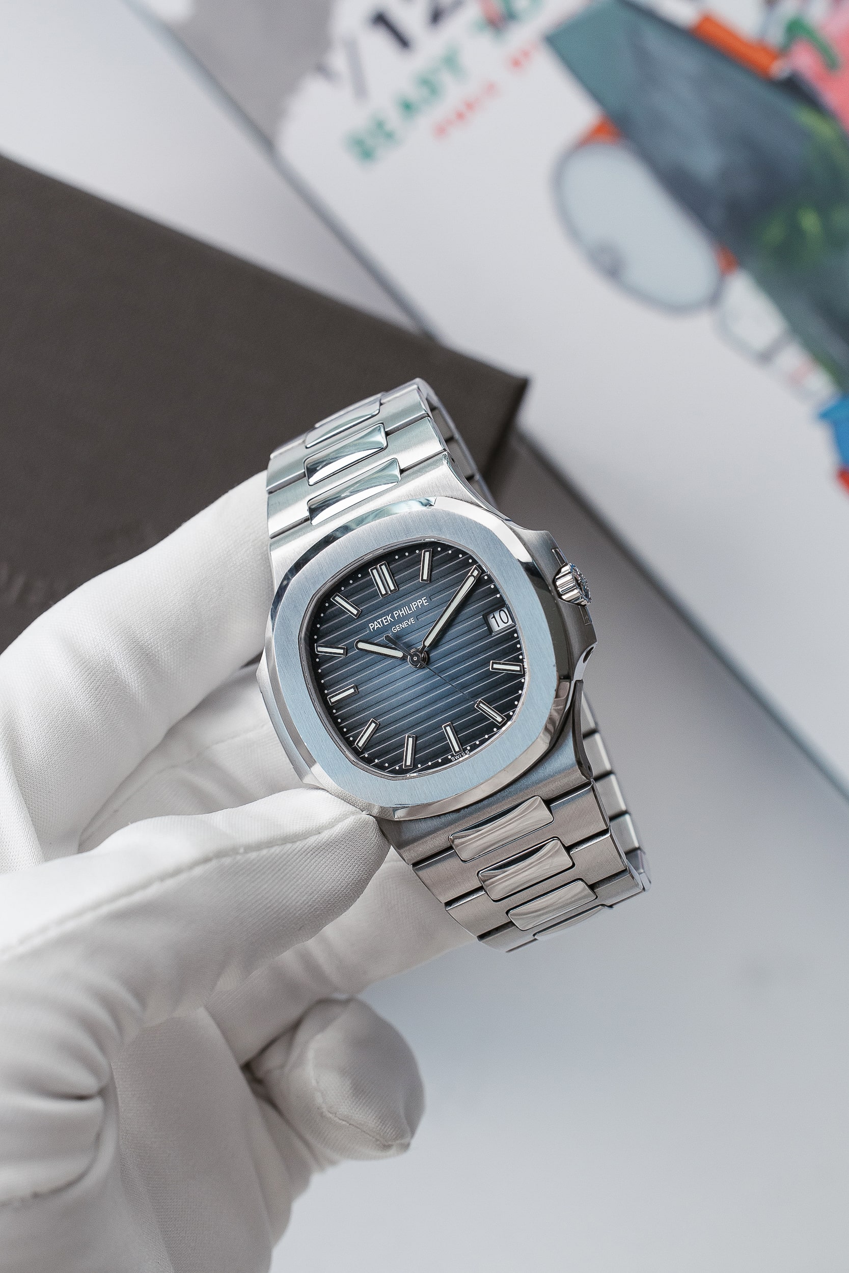PATEK PHILIPPE 5711-1A BLUE NAUTILUS - Image 2