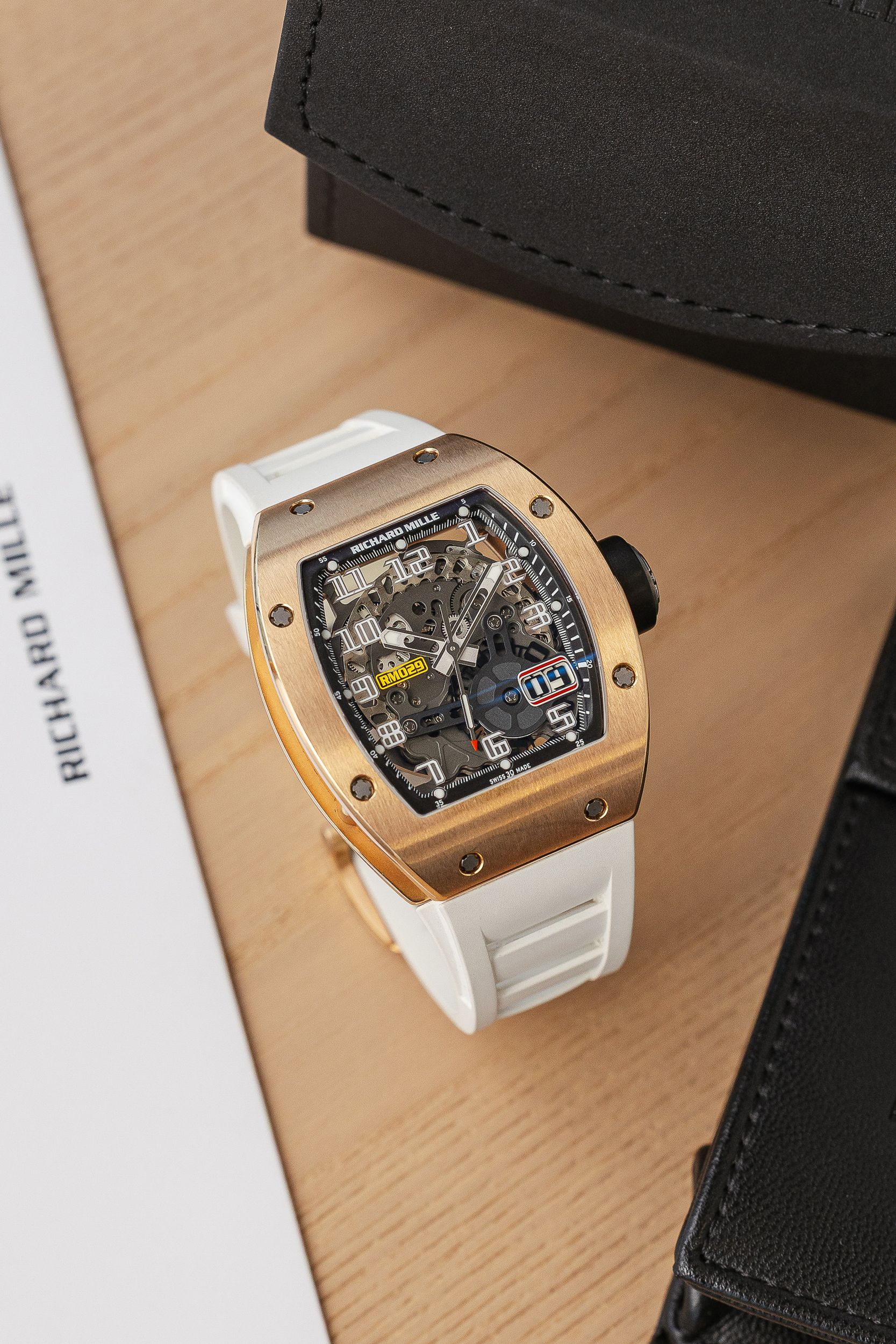 RICHARD MILLE RM 029 RG NEW FULL SET - Image 9