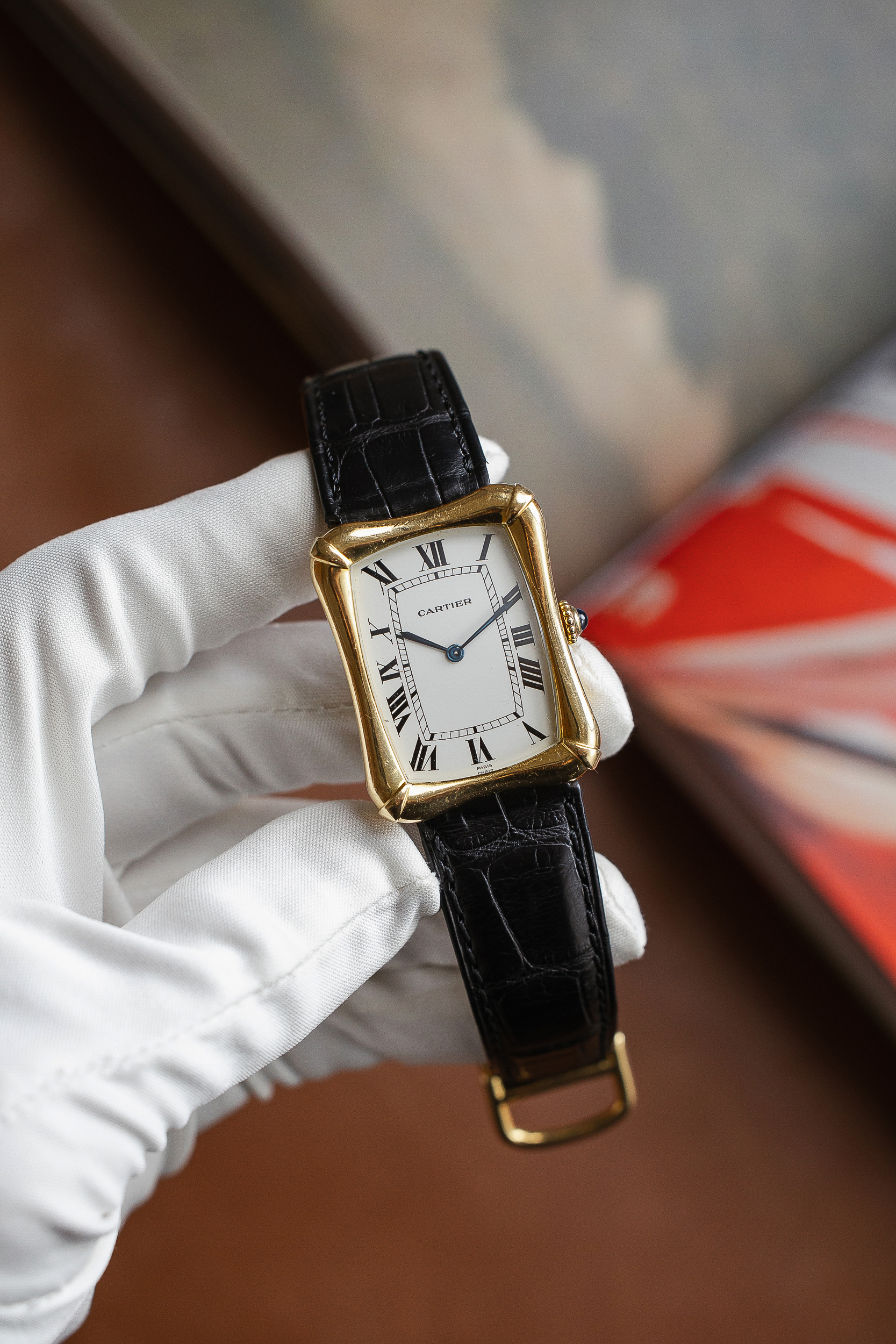 CARTIER BAMBOO COUSSIN WATCH ONLY. - Image 2