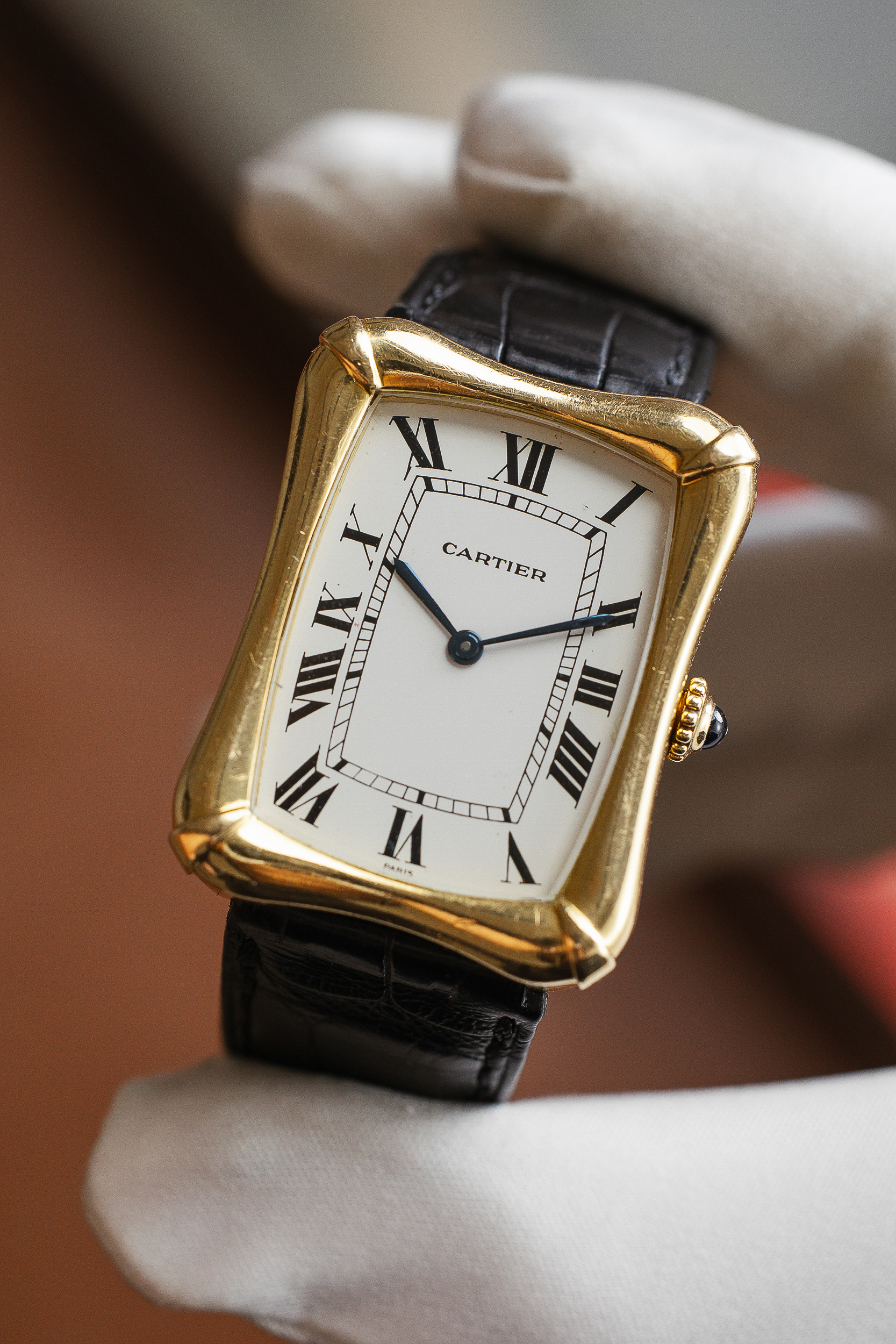 CARTIER BAMBOO COUSSIN WATCH ONLY. - Image 4