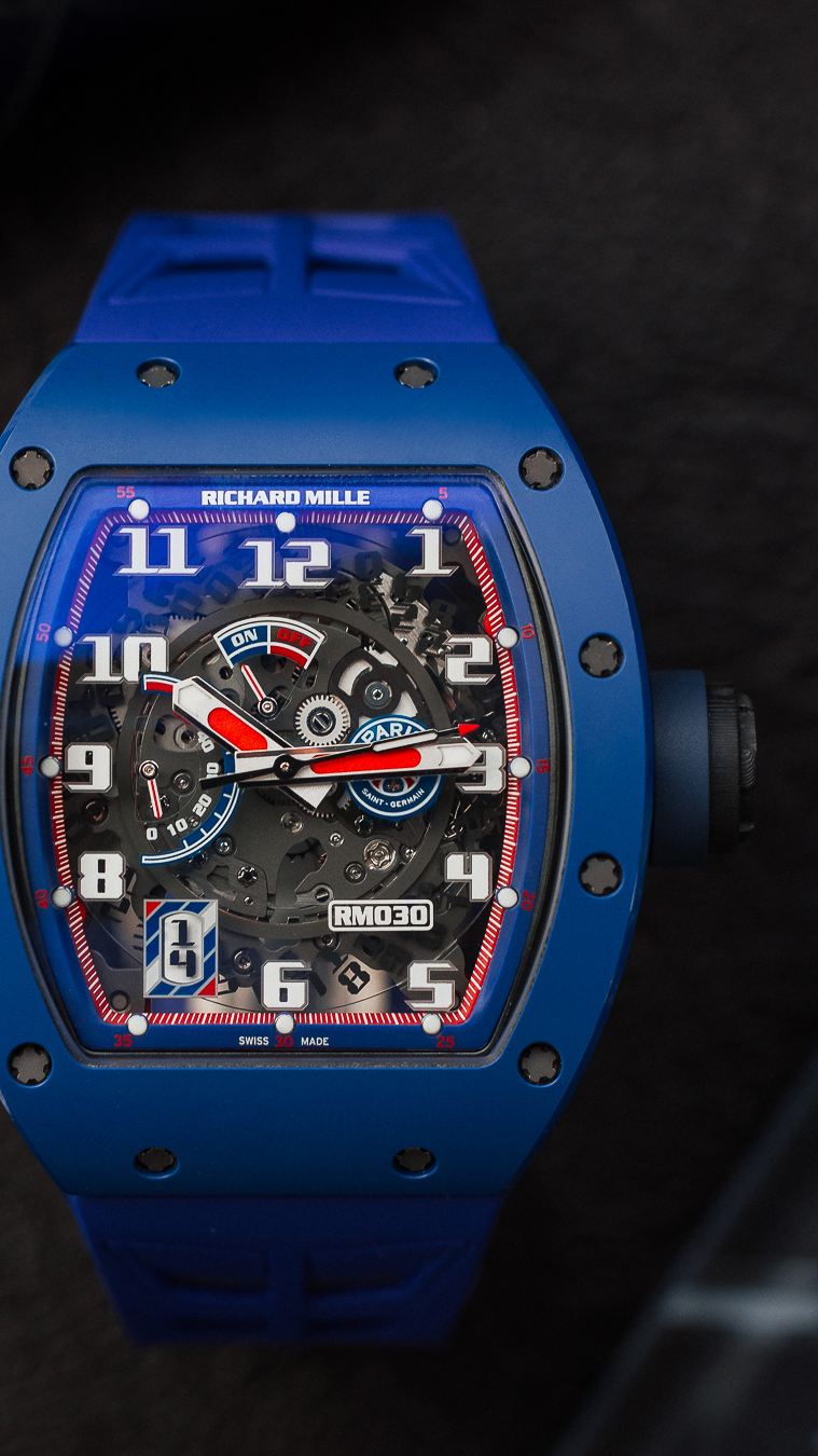 RICHARD MILLE RM 30 PSG BLUE CERAMIC 2018 LTD 100 FULL SET - Image 7