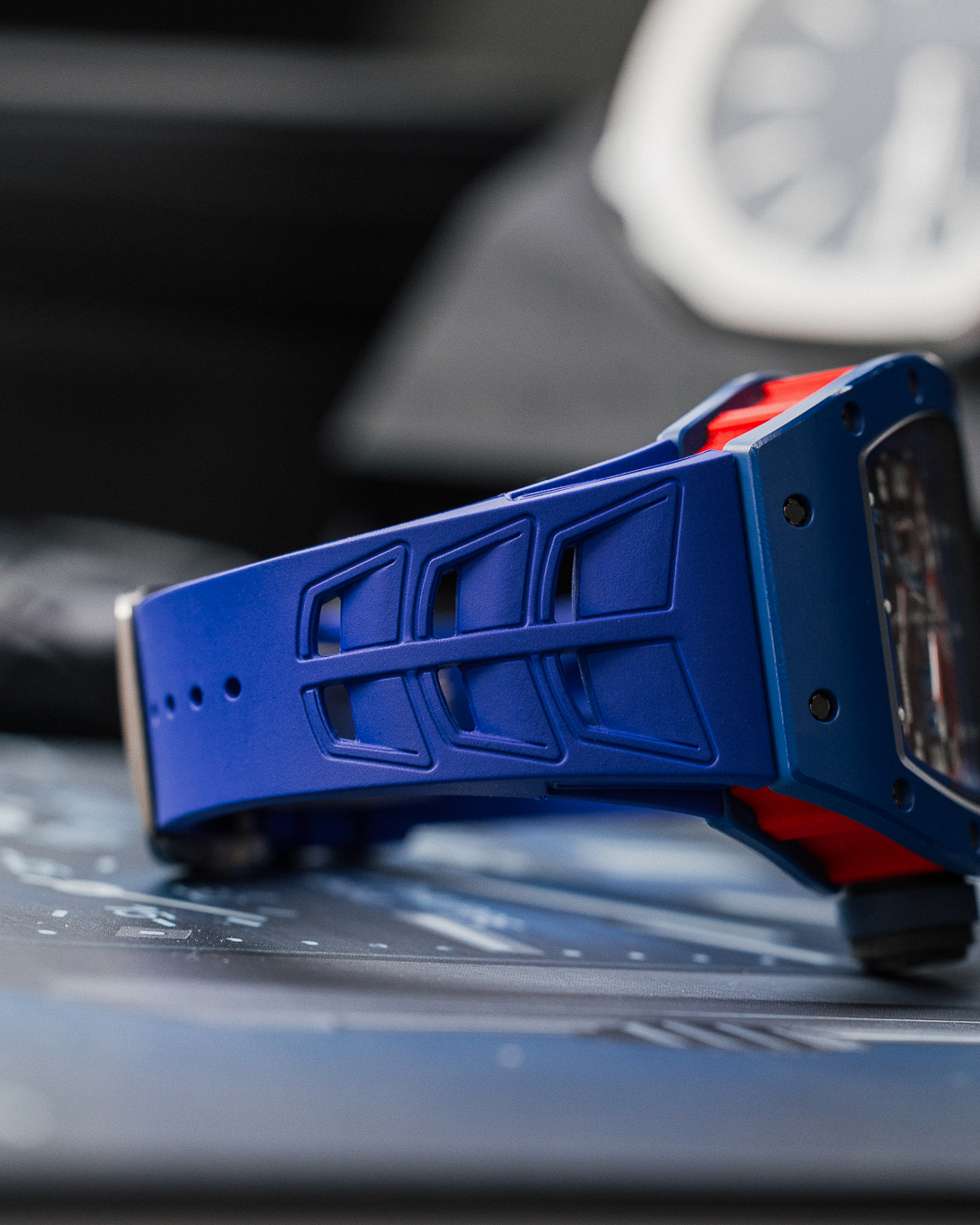 RICHARD MILLE RM 30 PSG BLUE CERAMIC 2018 LTD 100 FULL SET - Image 12