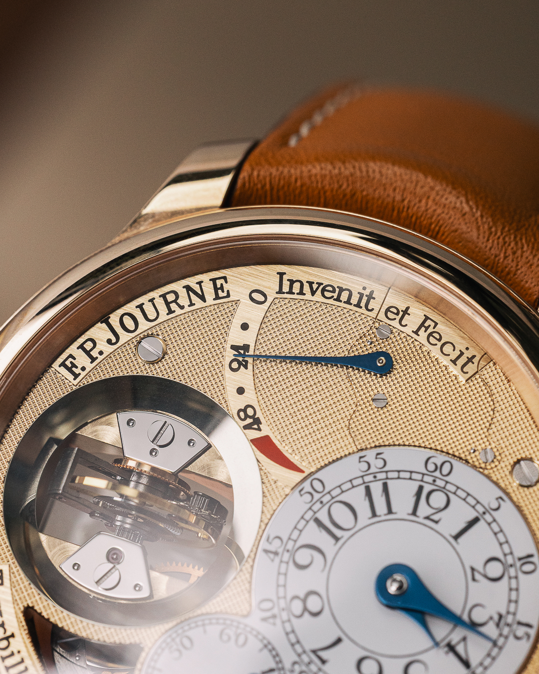 F.P.JOURNE TOURBILIION SOUVERAIN VERTICAL RG 42MM - Image 4