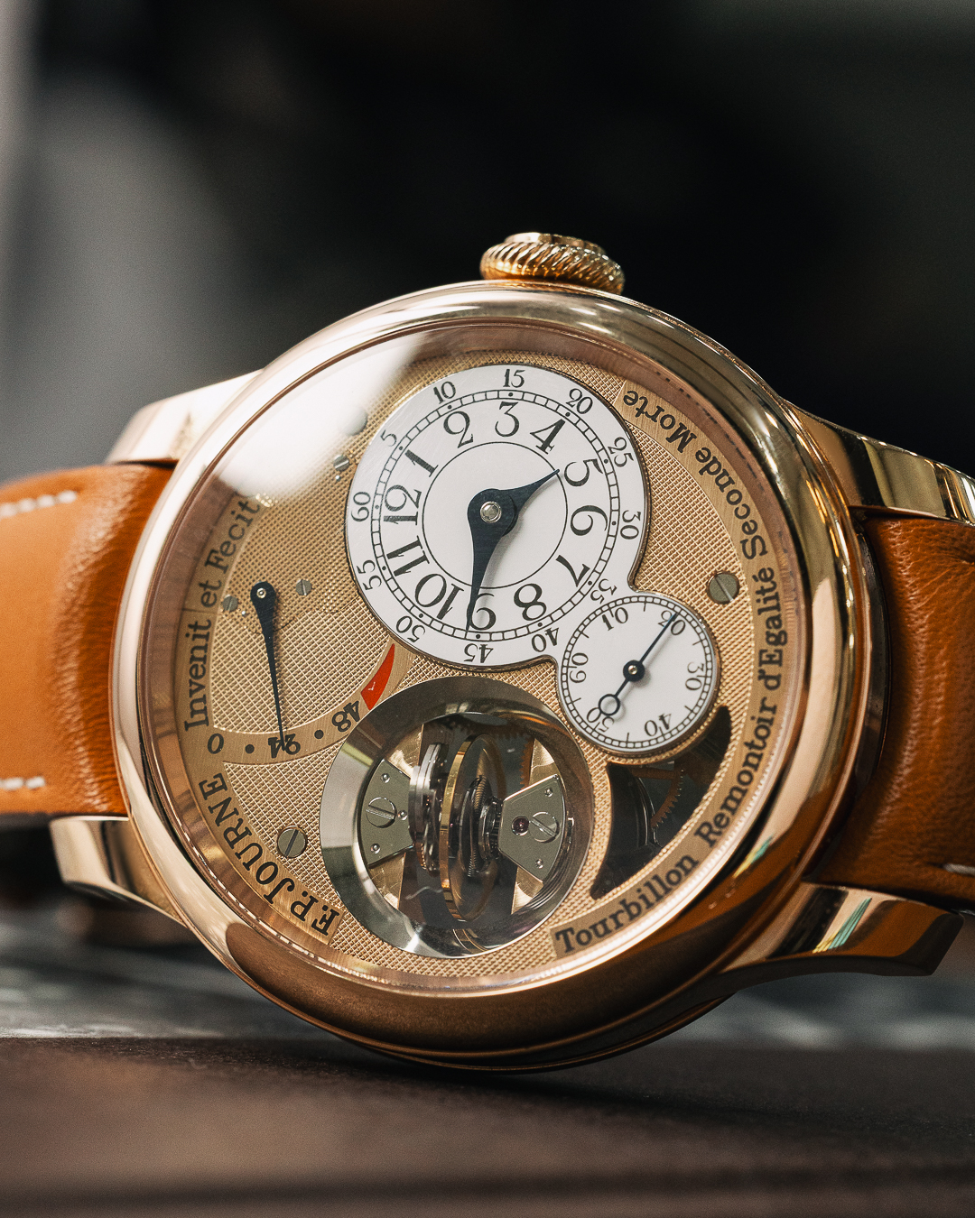 F.P.JOURNE TOURBILIION SOUVERAIN VERTICAL RG 42MM - Image 12