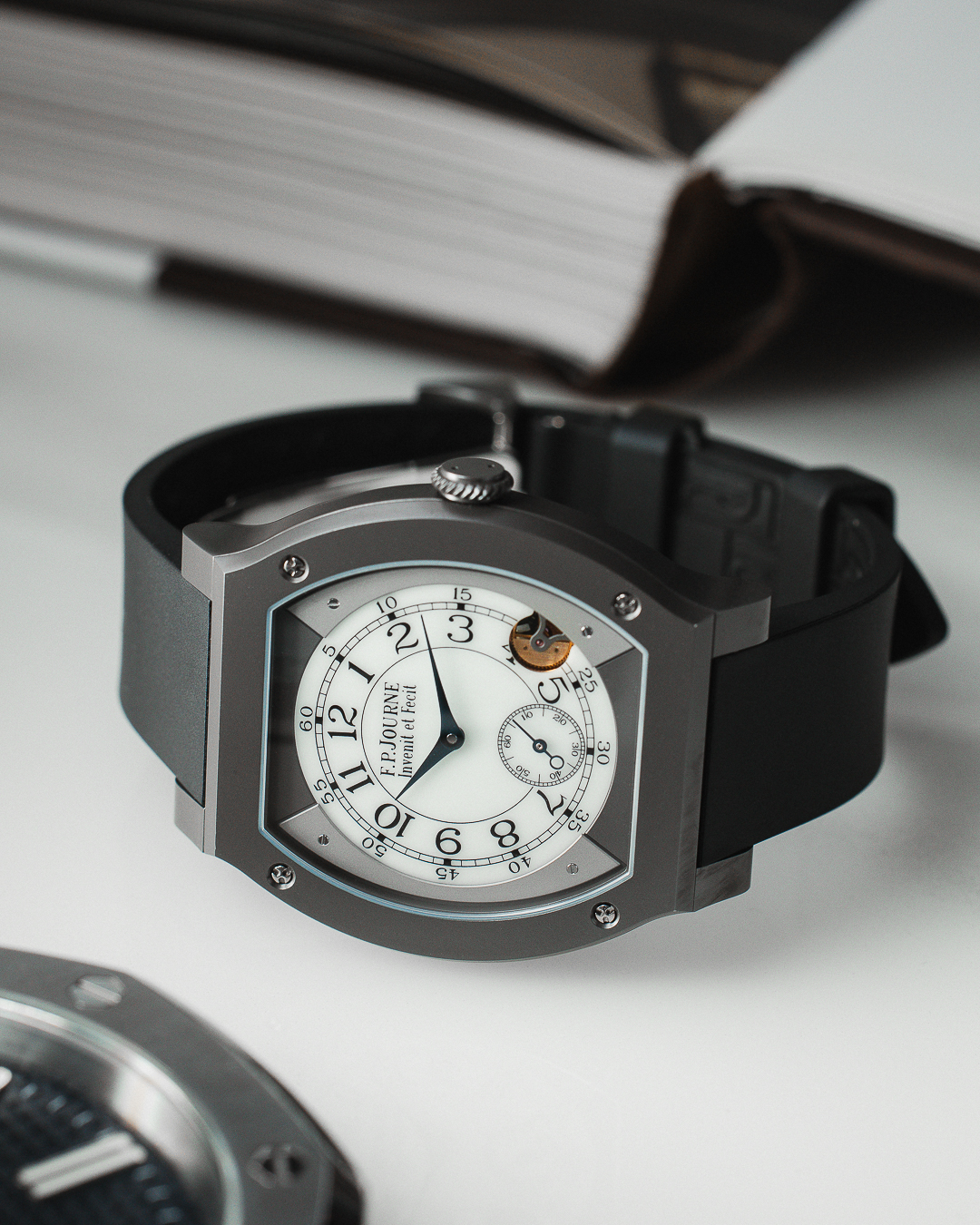 F.P.JOURNE ELEGANTE 48 TITALYT WHITE DIAL - Image 7