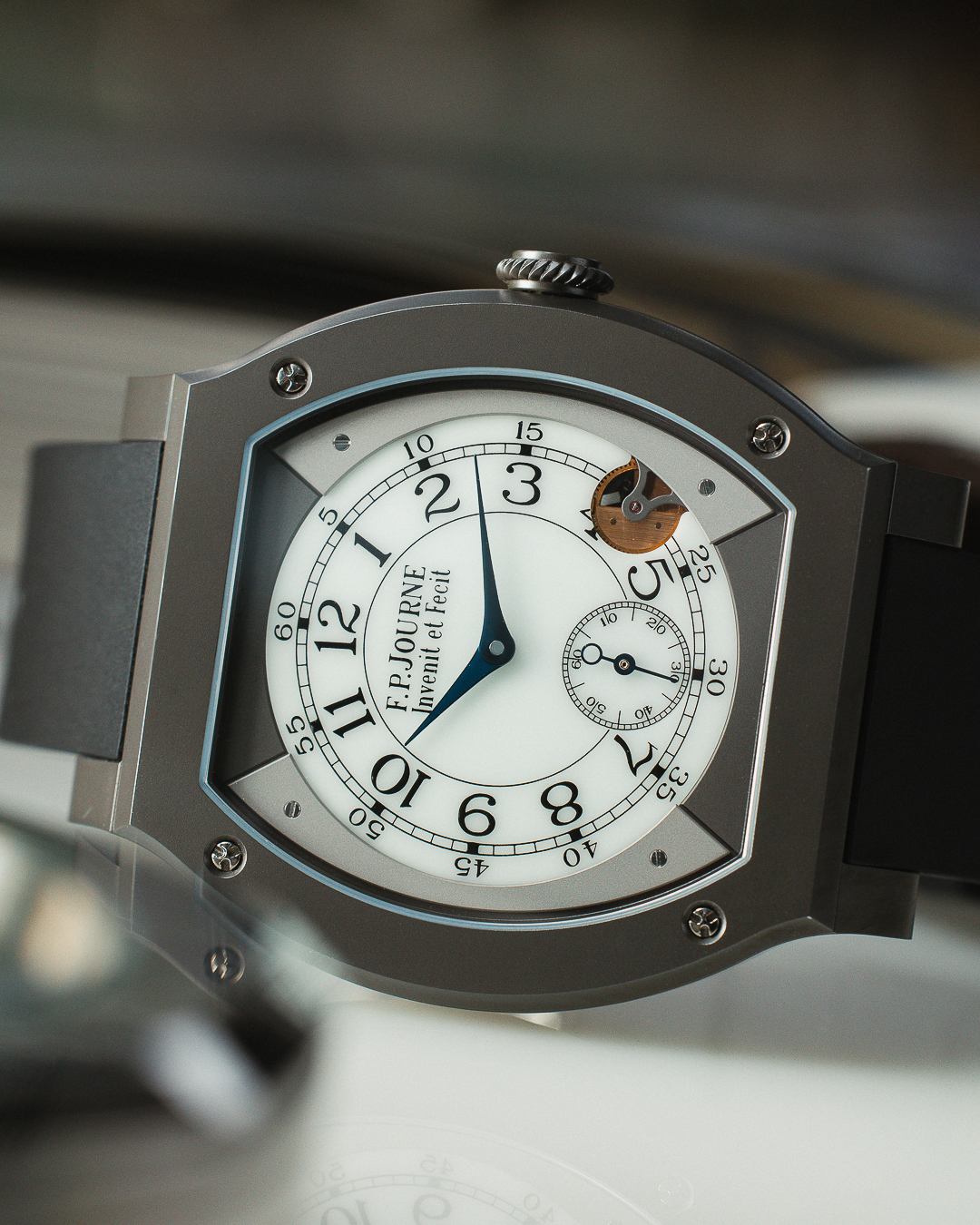 F.P.JOURNE ELEGANTE 48 TITALYT WHITE DIAL - Image 8