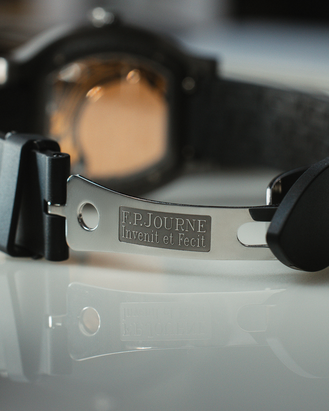 F.P.JOURNE ELEGANTE 48 TITALYT WHITE DIAL - Image 11