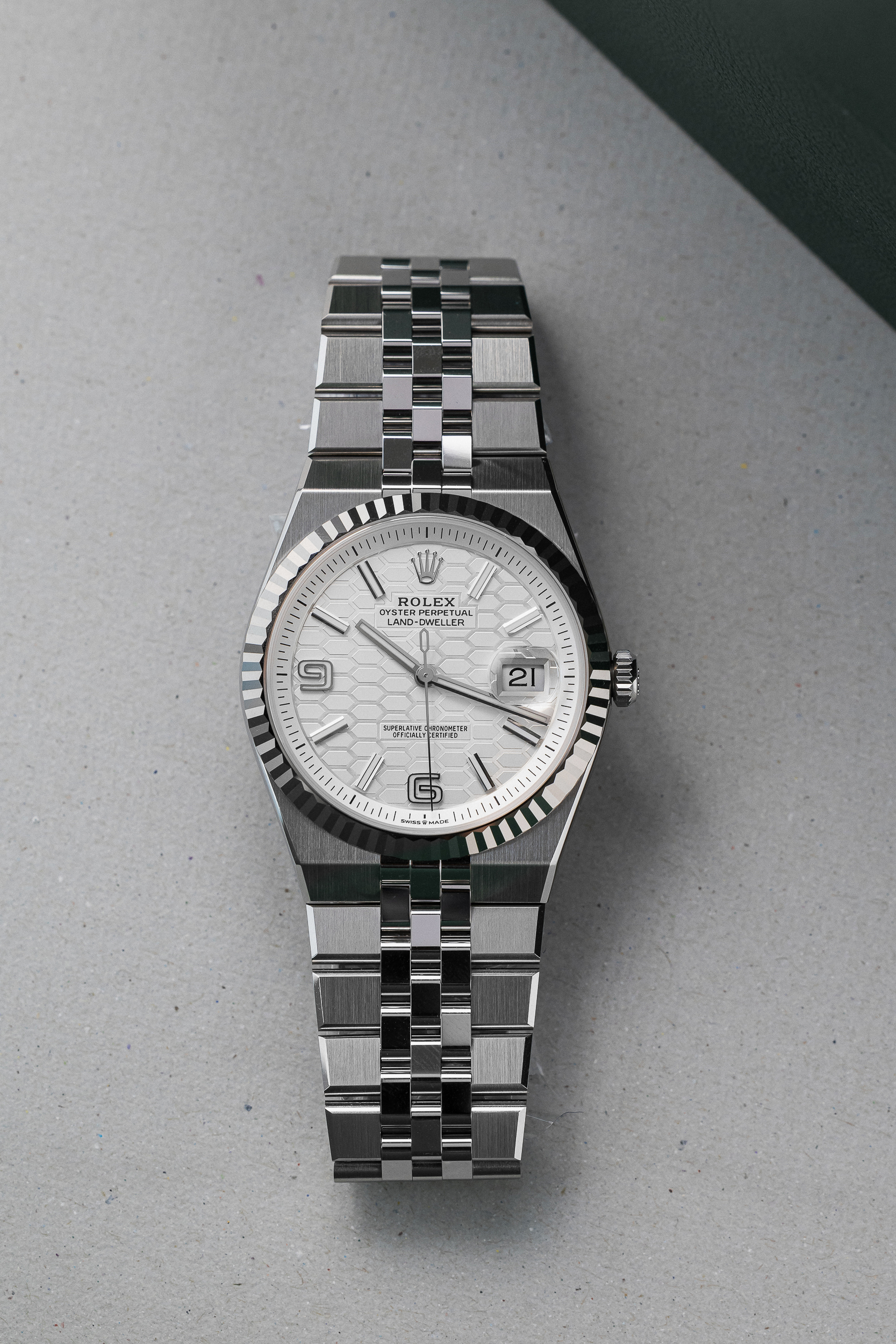 ROLEX 127334 LAND DWELLER NEW 2025.