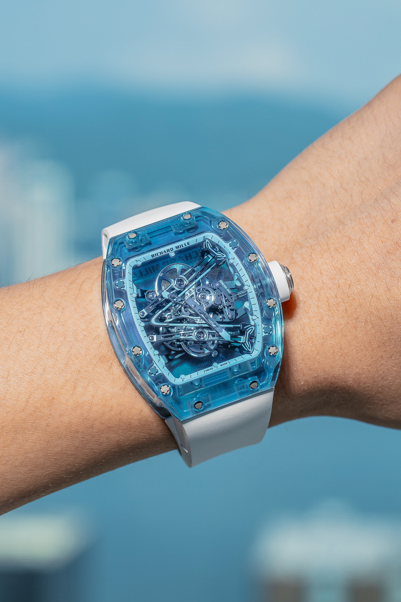 RICHARD MILLE RM 38-03 SAPHIR NEW FULL SET. - Image 16