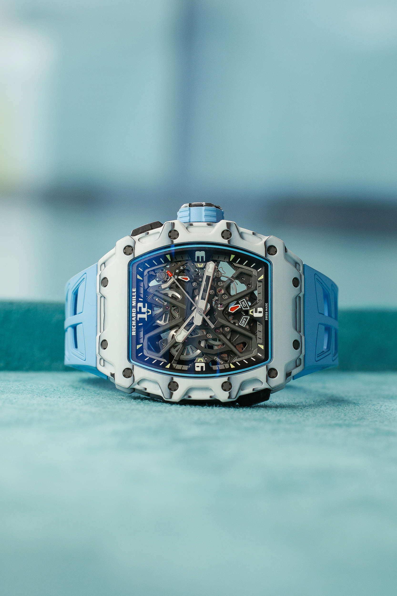 RICHARD MILLE RM 35-03 WHITE Rafael Nadal FULL SET - Image 2