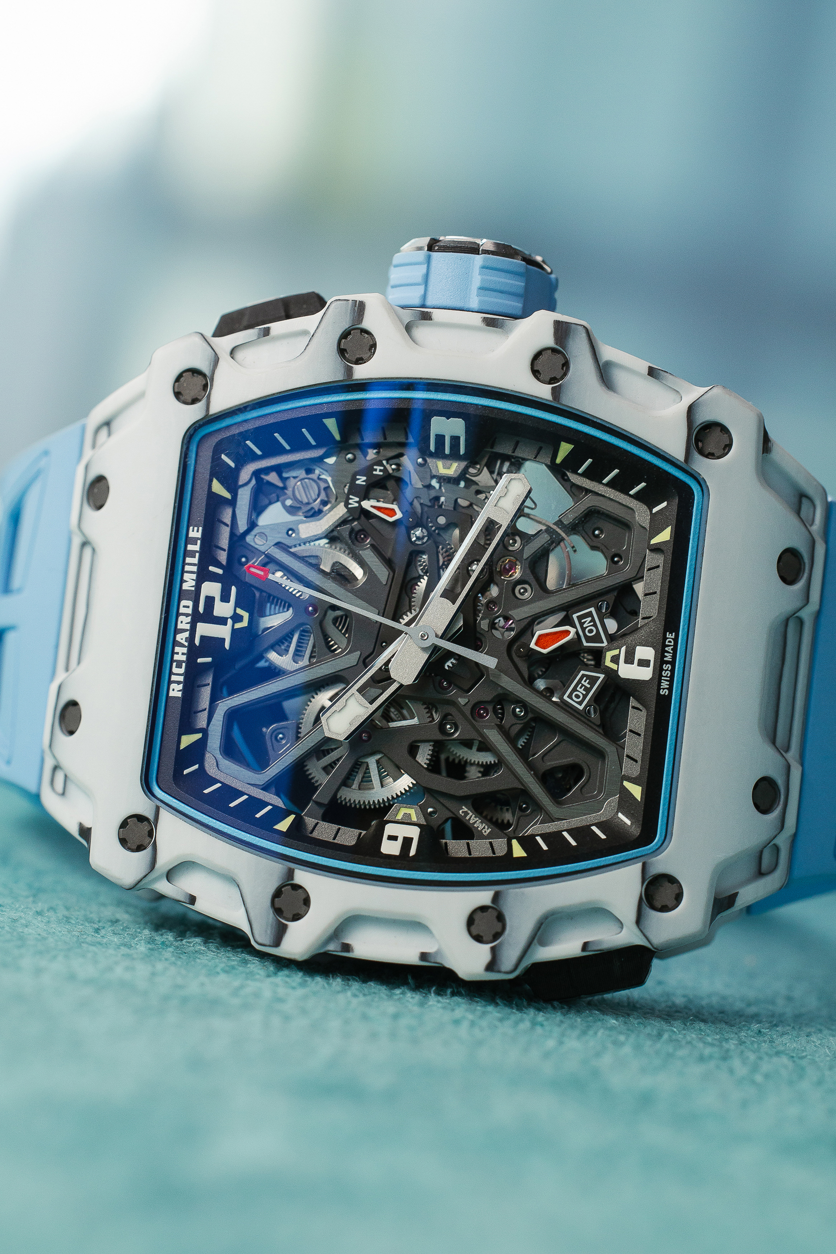 RICHARD MILLE RM 35-03 WHITE Rafael Nadal FULL SET - Image 3