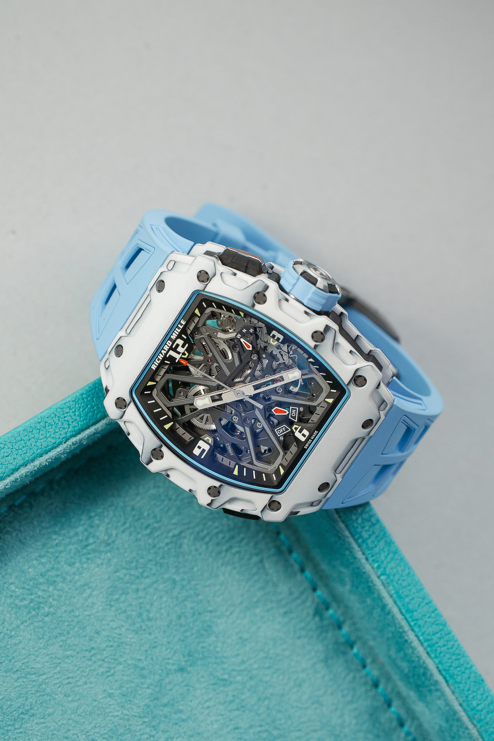 RICHARD MILLE RM 35-03 WHITE Rafael Nadal FULL SET - Image 4