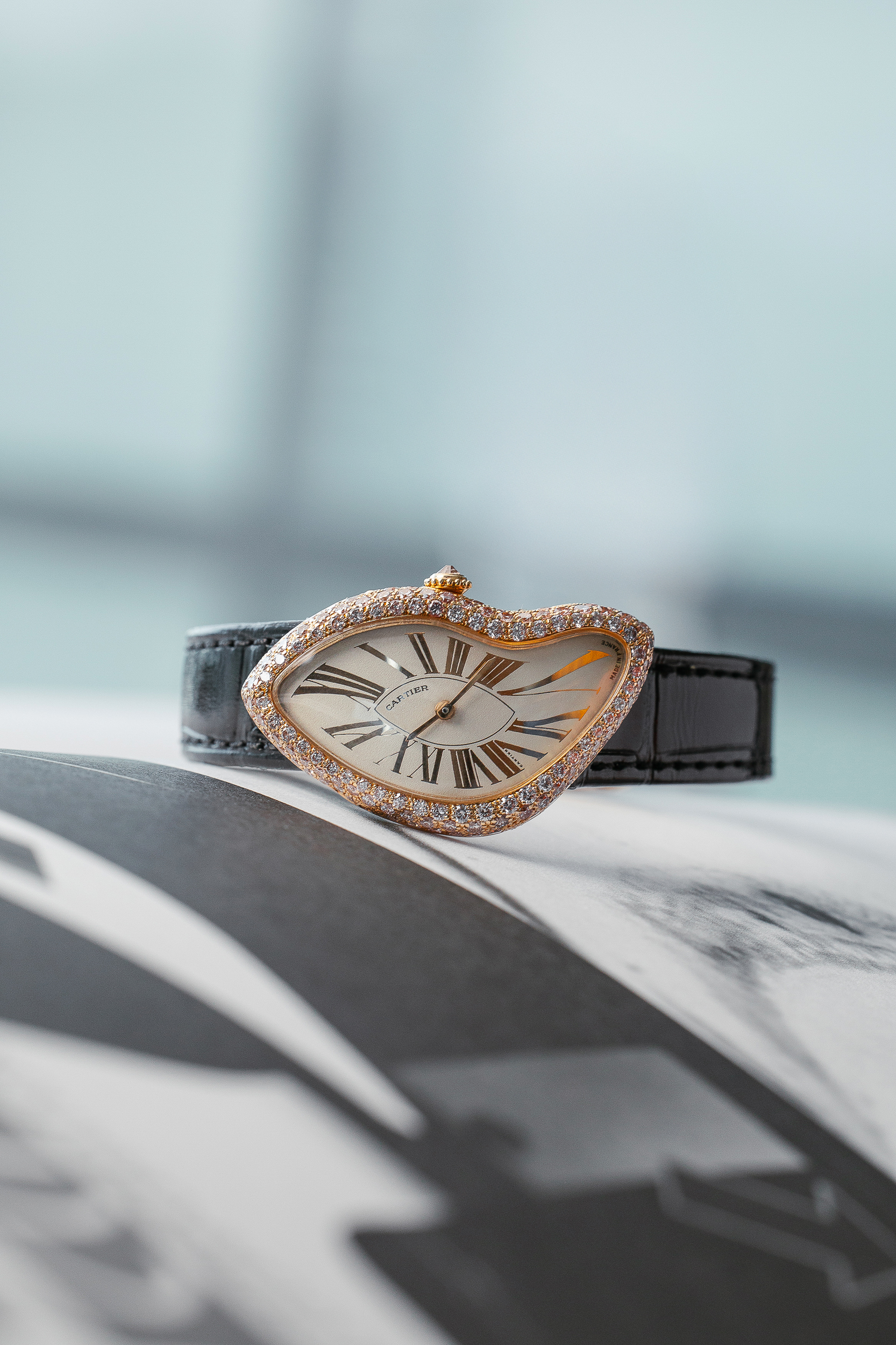 CARTIER CRASH 2463 PINK DIAMONDS - Image 12