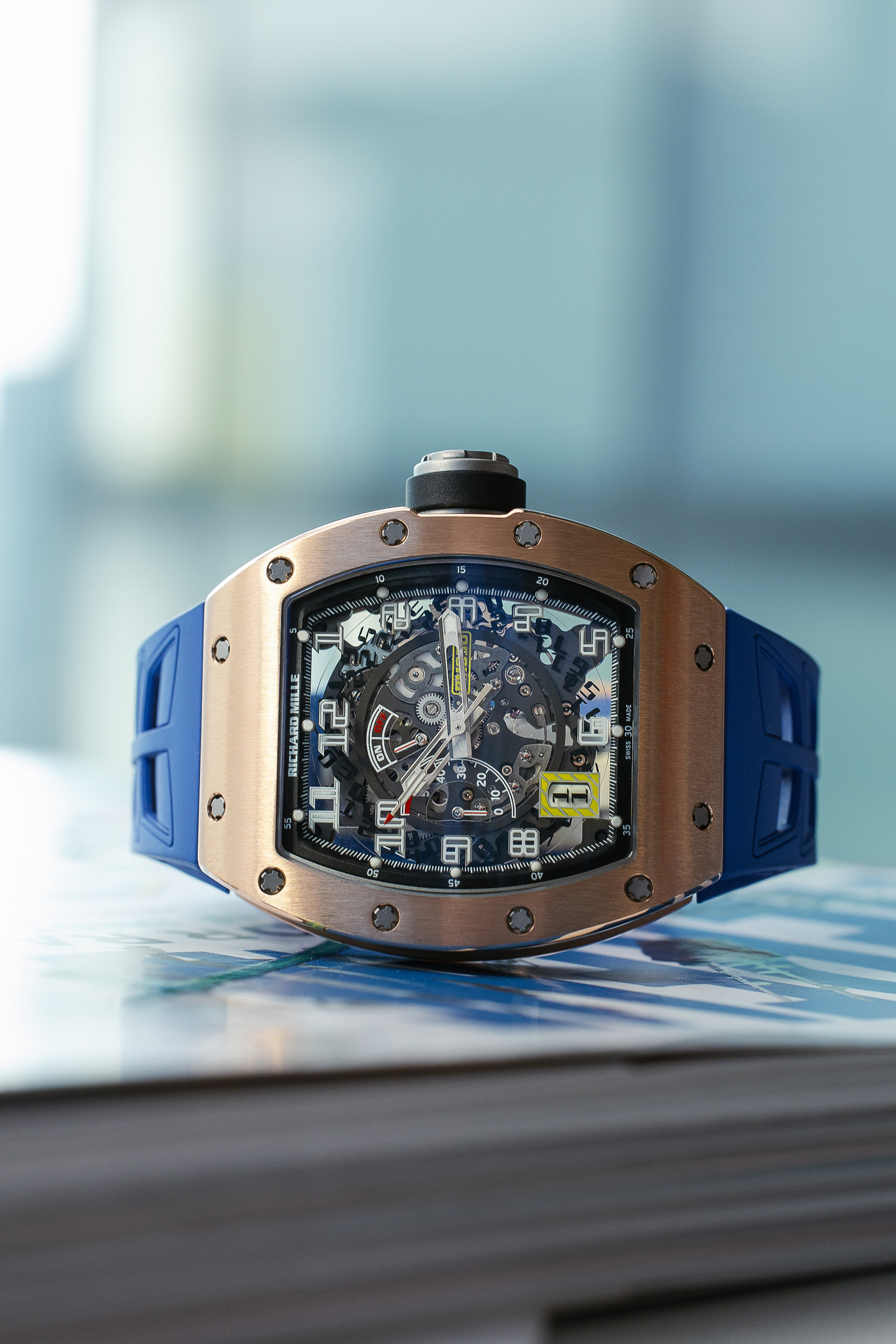 RICHARD MILLE RM 030 ROSE GOLD NEW FULL SET - Image 10