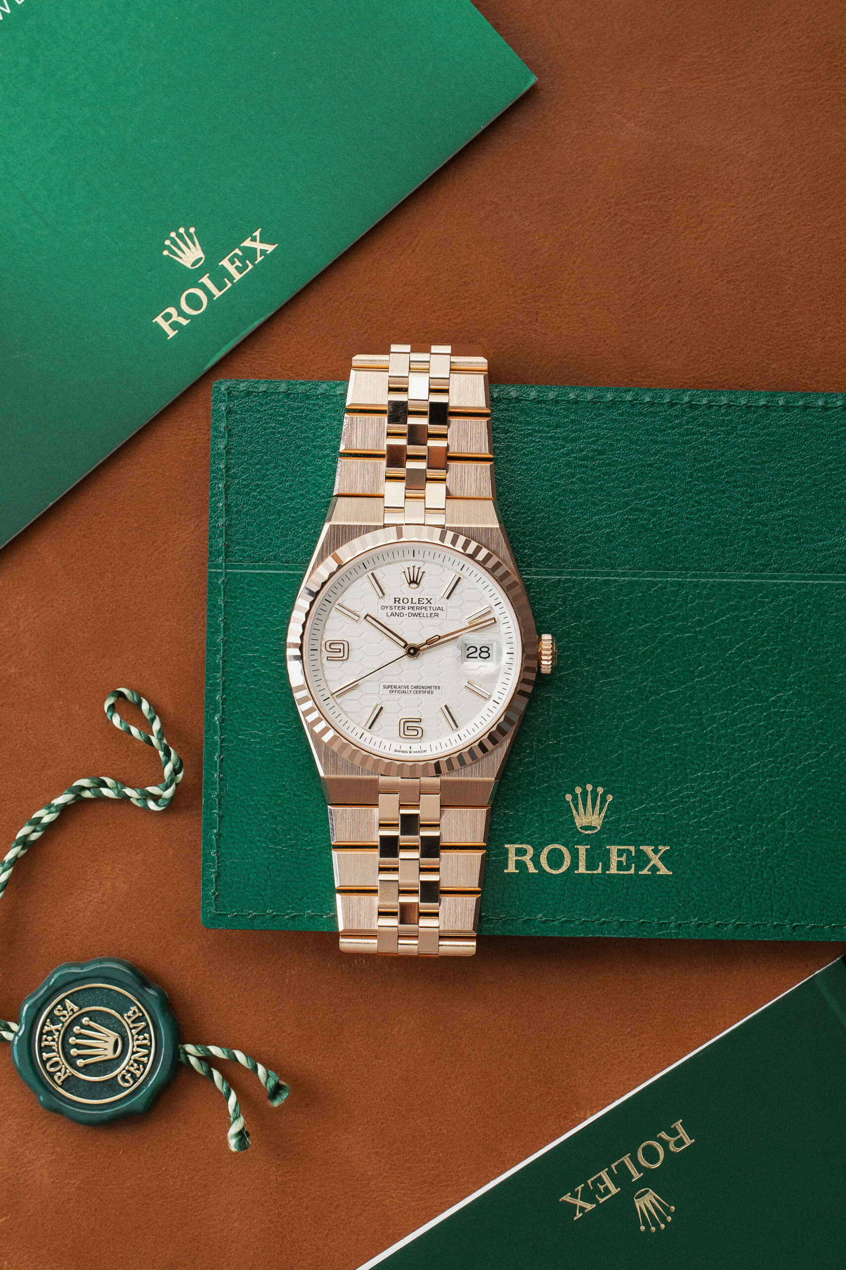 ROLEX 127335-0001 LAND DWELLER NEW 2025.