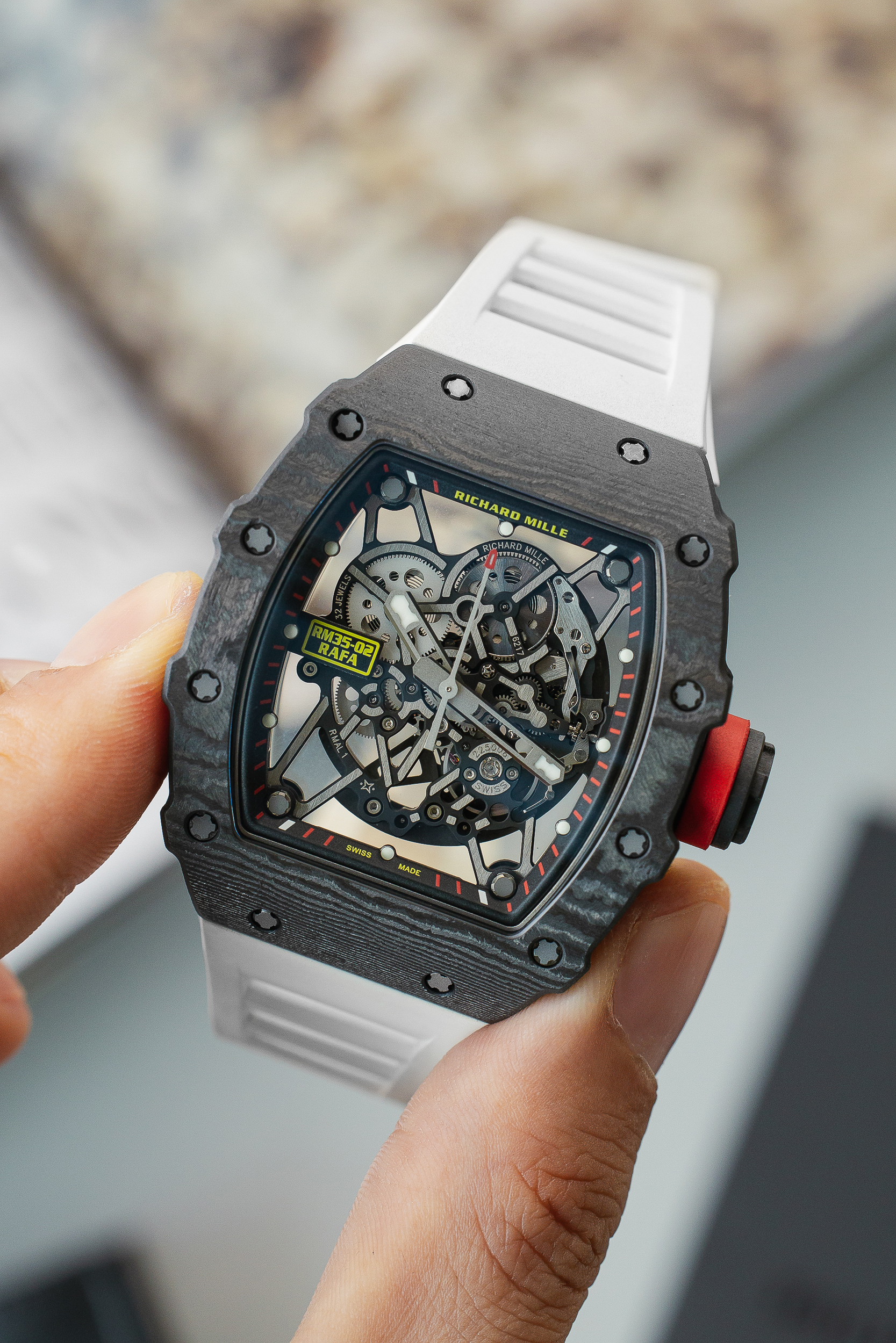 RICHARD MILLE RM 35-02 RAFEAL NADAL WHITE STRAP - Image 3