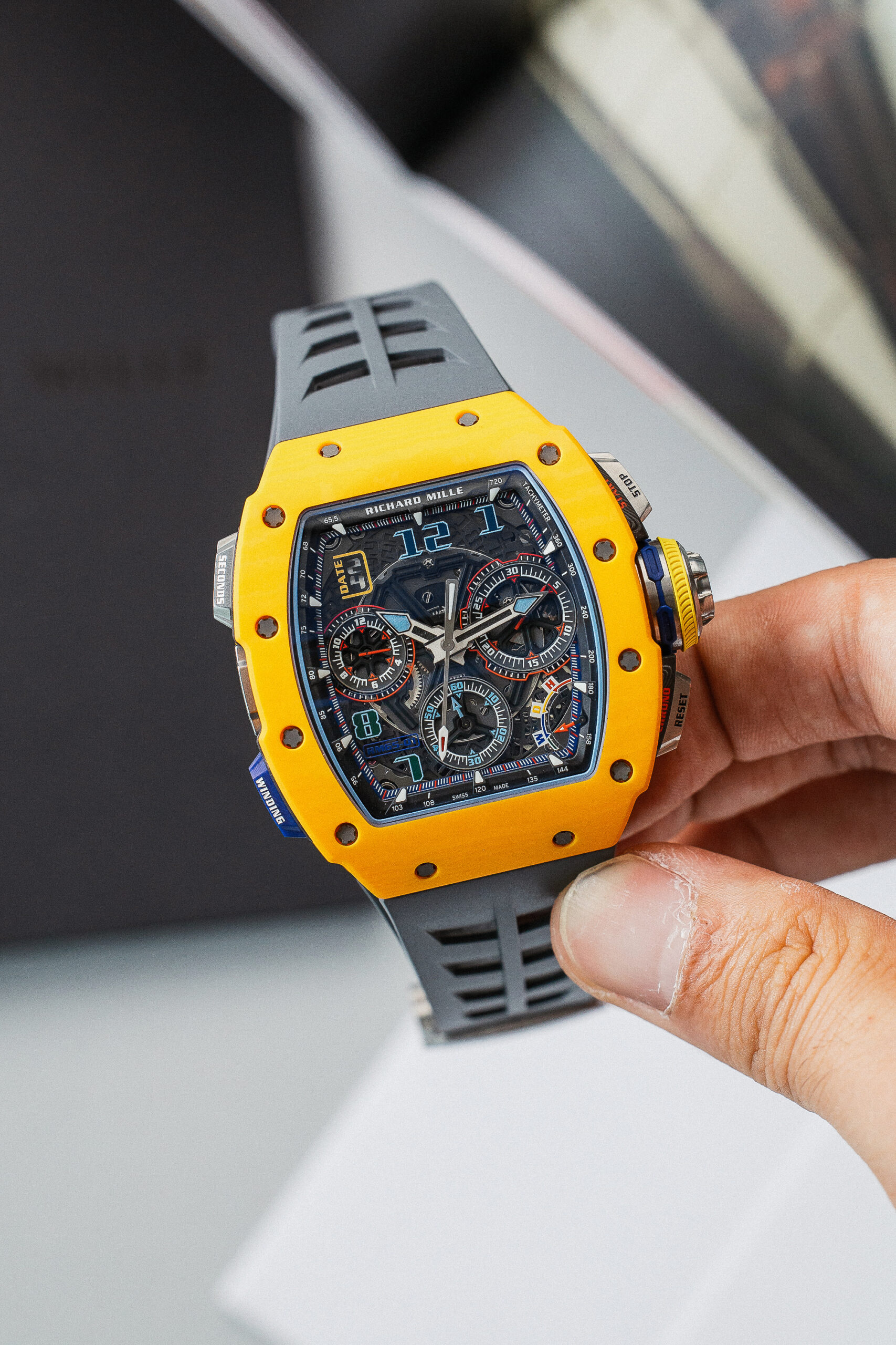 RICHARD MILLE RM 65-01 CA DK-YL NTPT LTD 120 BRAND NEW 2024 FULL SET. - Image 11