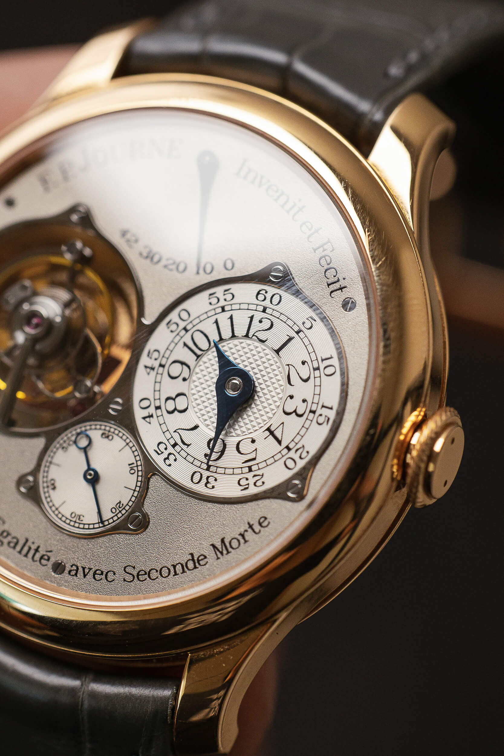 F.P. JOURNE TOURBILLION SOUVERAIN TN 18K GOLD GRAY DIAL - Image 14