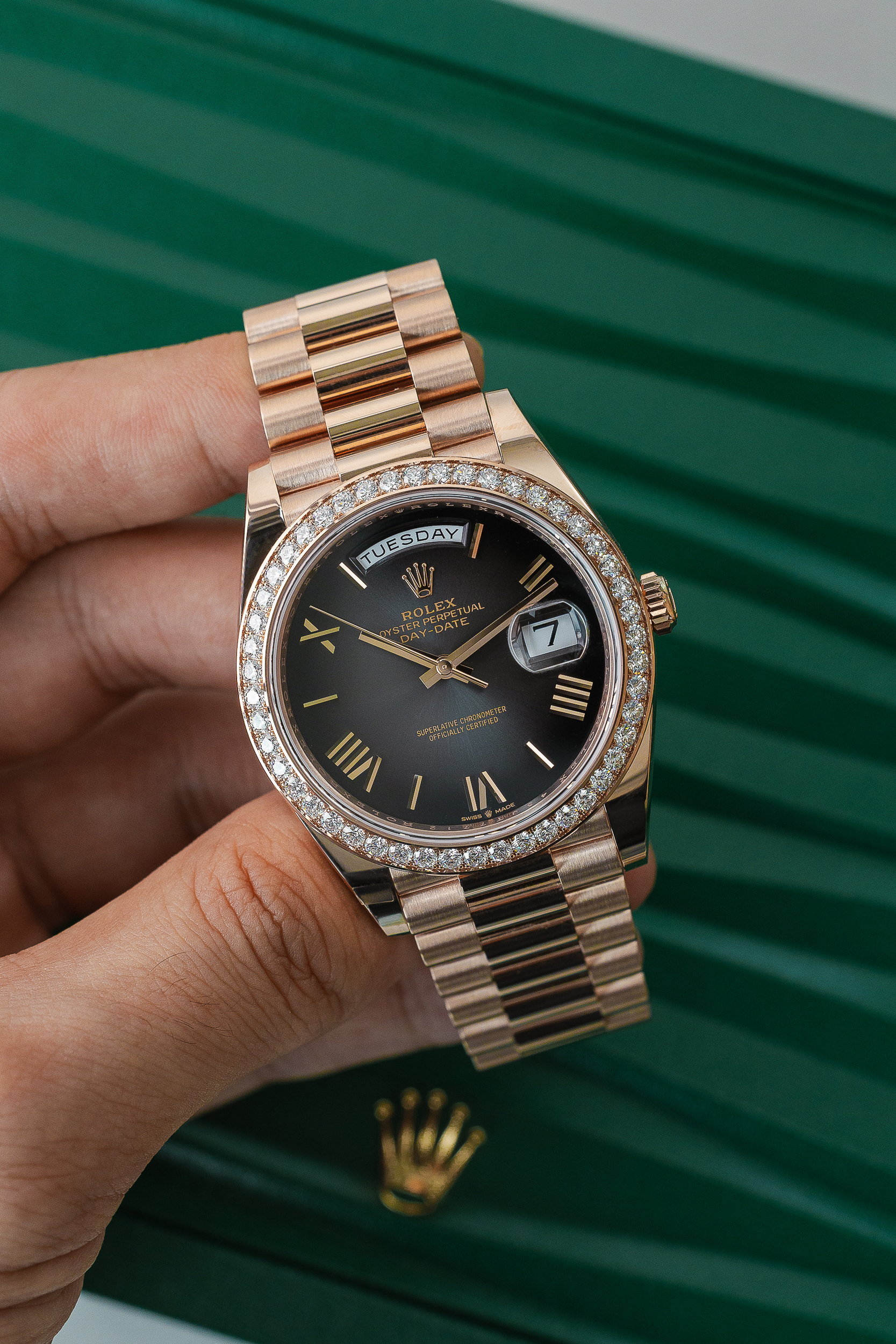 ROLEX 228345RBR BLACK Ombré NEW 2025 - Image 4